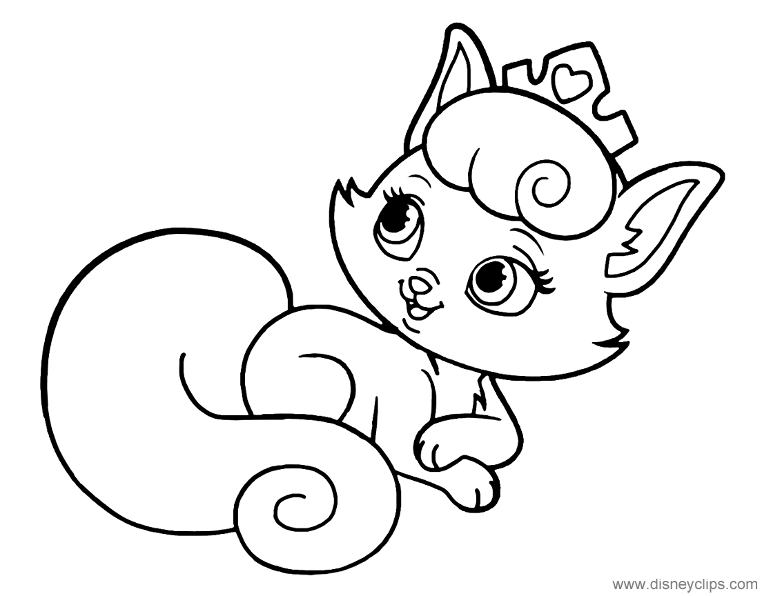 Whisker Haven Palace Pets Coloring Pages Coloring Pages