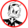 Donald Duck coloring page