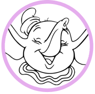 Dumbo coloring page