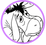 Eeyore coloring page