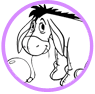 Eeyore coloring page