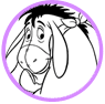 Eeyore coloring page