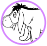 Eeyore coloring page