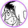 Eeyore coloring page