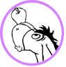 Eeyore coloring page