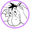 Eeyore coloring page