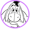 Eeyore coloring page