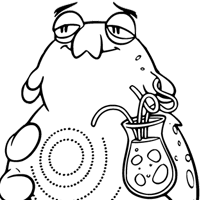 Elio coloring page