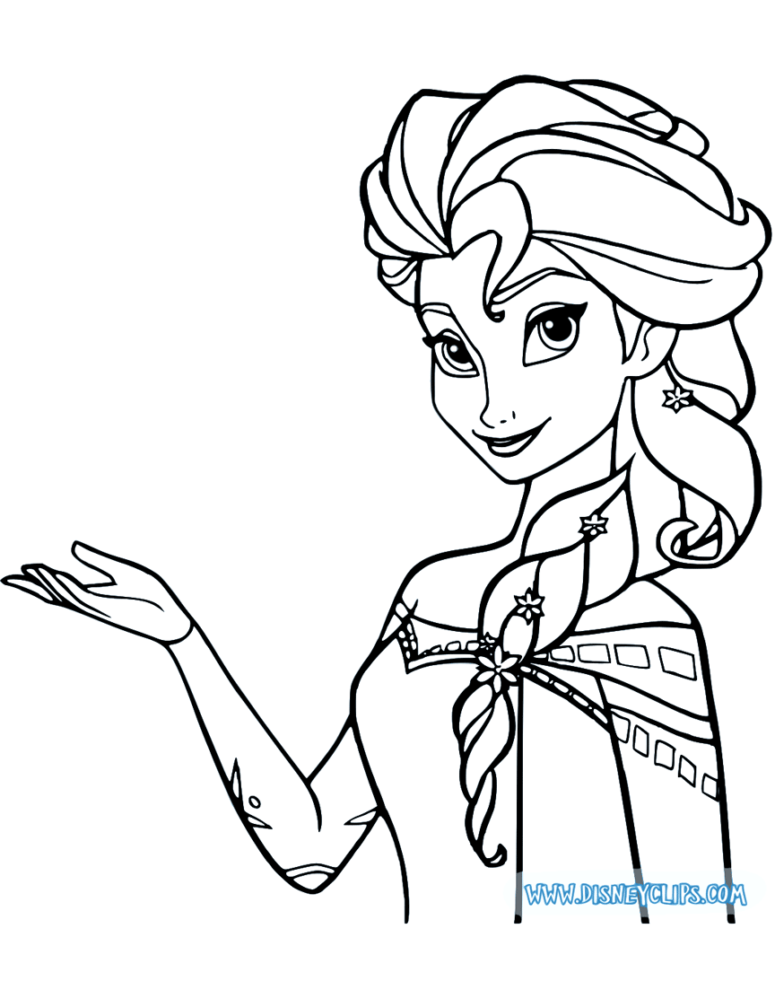 disneys frozen printable coloring pages