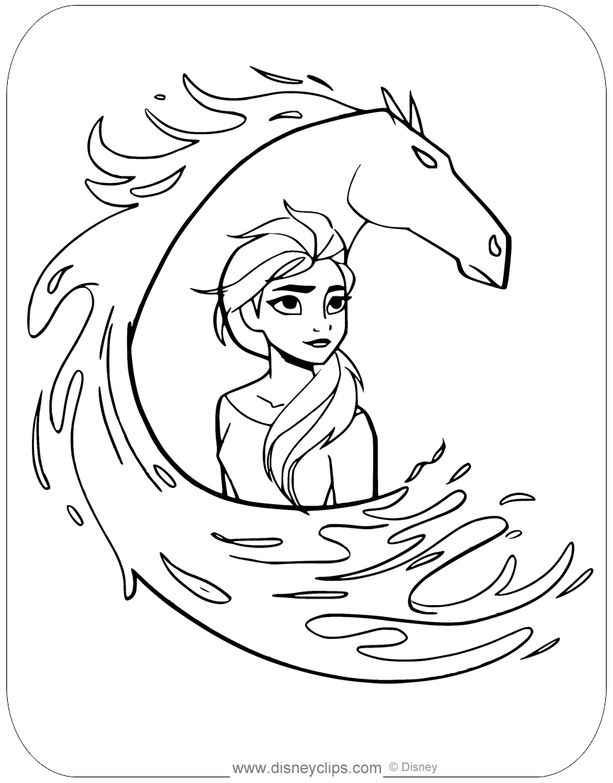 frozen images com coloring pages