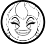 Ursula emoji coloring page