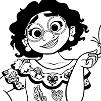 Mirabel coloring page