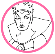 Evil Queen coloring page