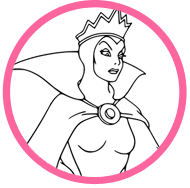 The Evil Queen coloring page