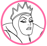 Evil Queen coloring page