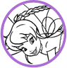 Fawn coloring page