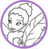 Iridessa coloring page