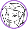 Silvermist coloring page