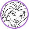 Silvermist coloring page