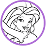 Silvermist coloring page