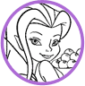 Silvermist coloring page