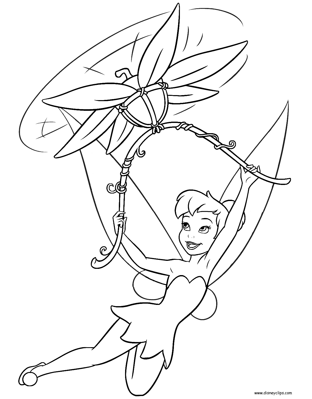 fairy_tink_coloring.gif (1247×1594) Tinkerbell coloring