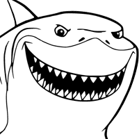 Bruce coloring page