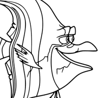 Finding Nemo coloring page