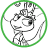 Flik and Atta coloring page