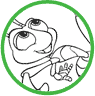 Flik coloring page