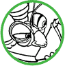 Manny and Flik coloring page