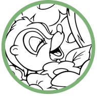 Bambi coloring page