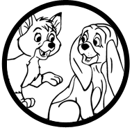 The Fox and the Hound coloring page