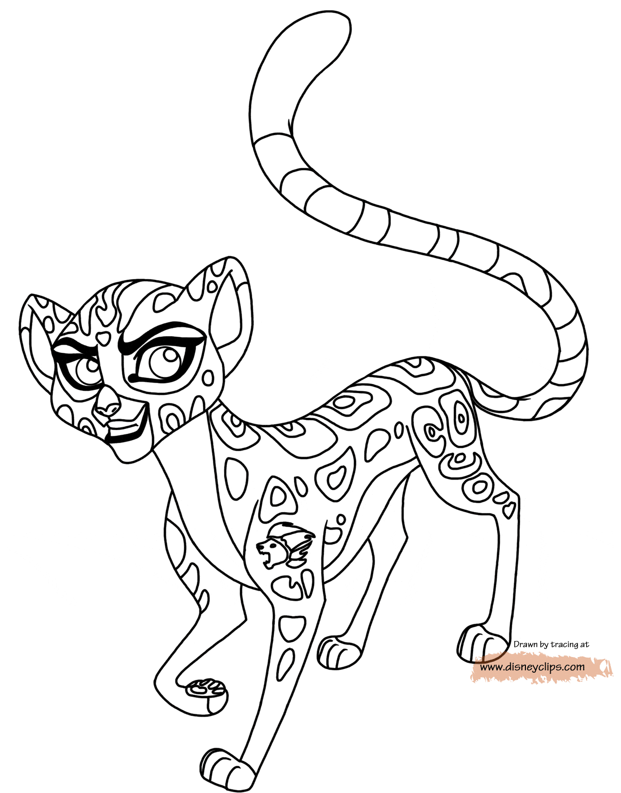 The Lion Guard Coloring Pages Disneyclipscom