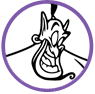 Genie coloring page