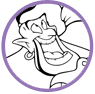 Genie coloring page