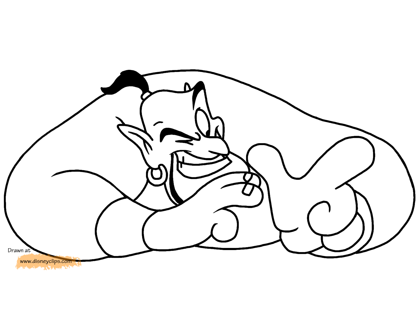 Download Disney's Aladdin Coloring Pages 3 | Disneyclips.com