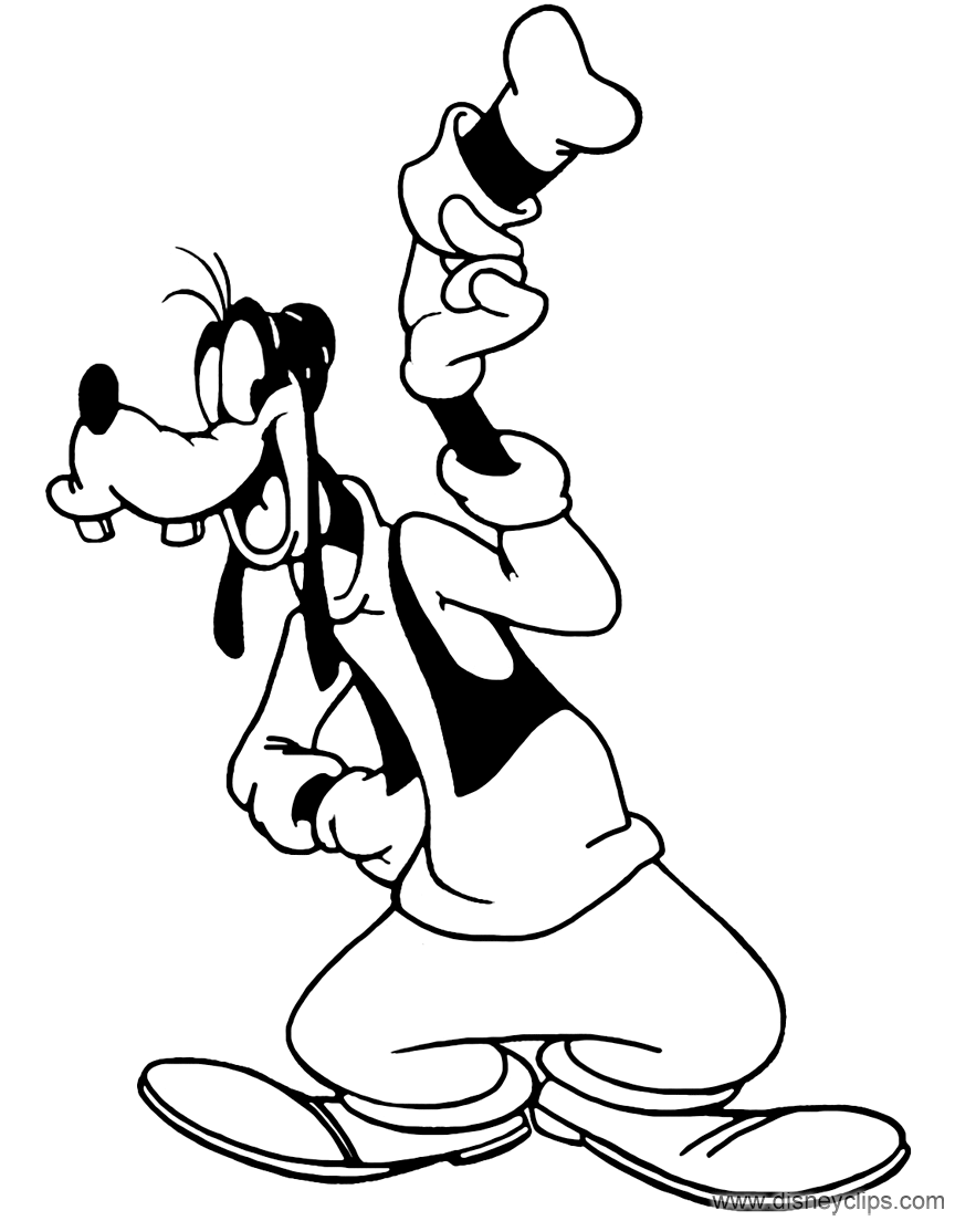 Goofy Coloring Pages (5)