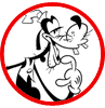 Goofy coloring page