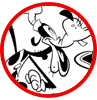 Goofy coloring page