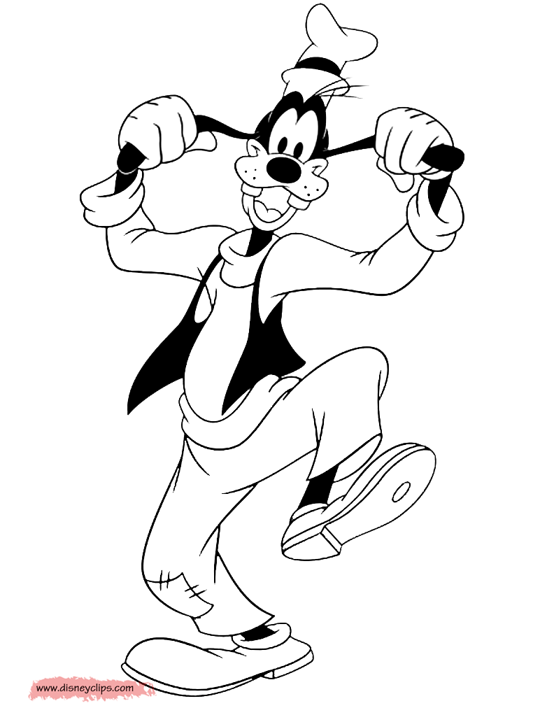 Goofy Coloring Pages (2)