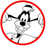 Goofy coloring page