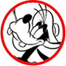 Goofy coloring page