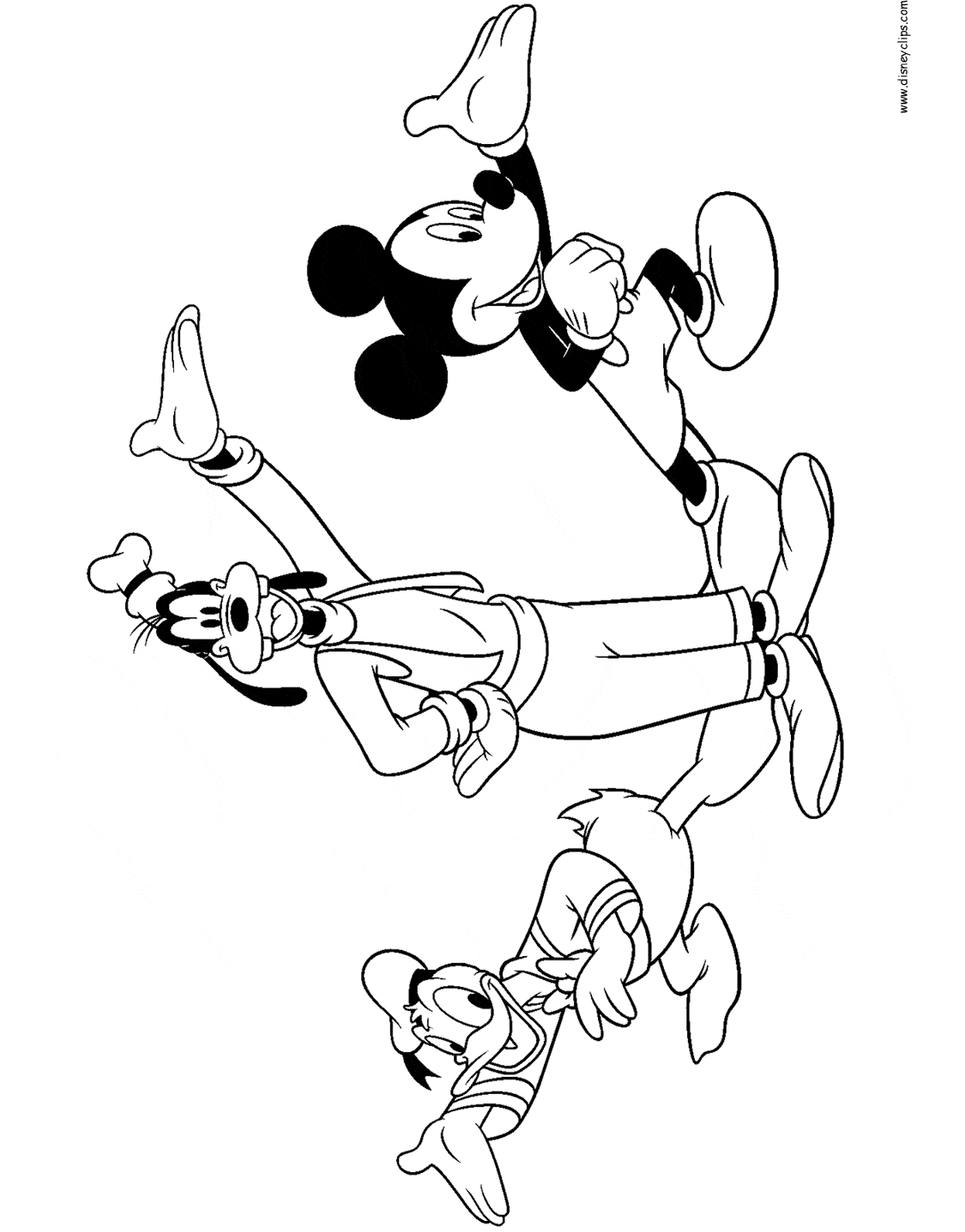 Mickey Mouse Friends Coloring Pages 5 Disneyclipscom
