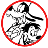 Goofy and Max coloring page