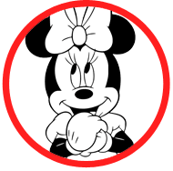 Minnie Mouse coloring page