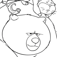 Hoppers coloring page