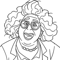 Dr. Sam coloring page