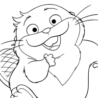 Mabel coloring page