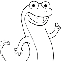 Hoppers coloring page